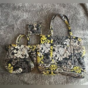 Vera Bradley Set Tote/small bag/wallet